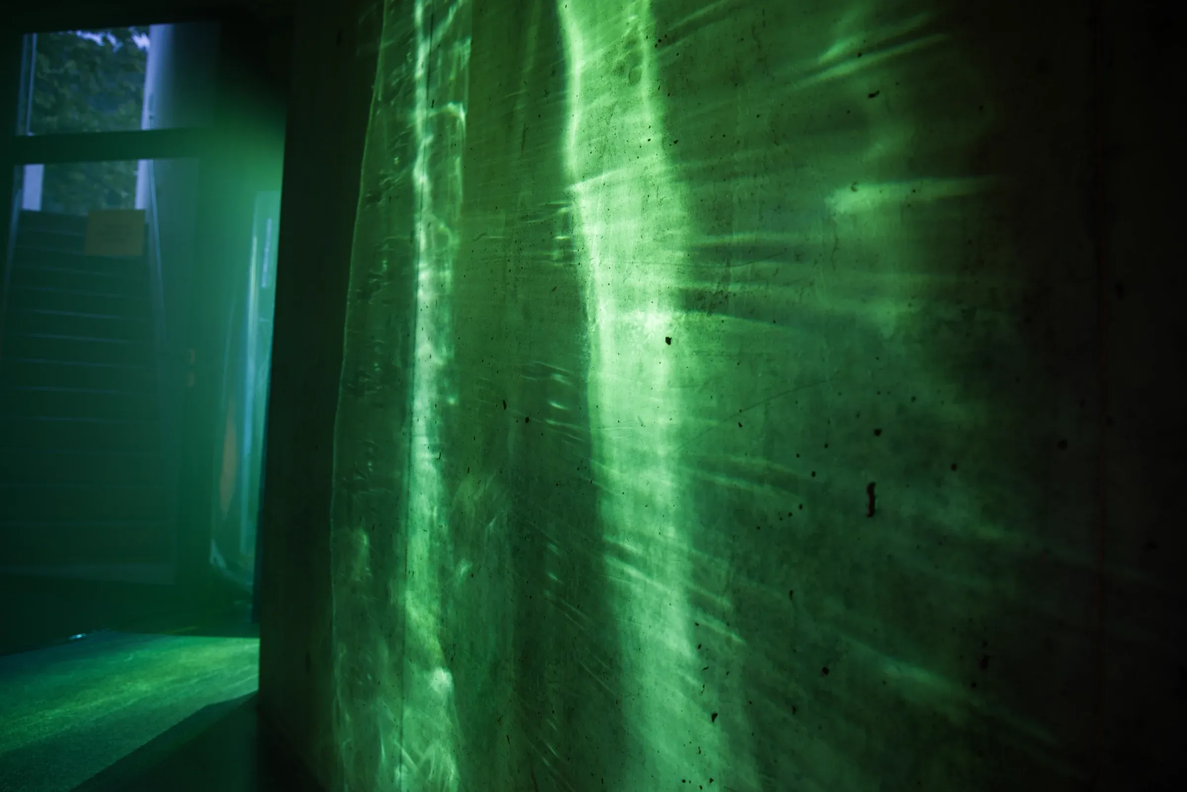 BIOPHILIA — Biolumineszenz-Projektion im Technikraum