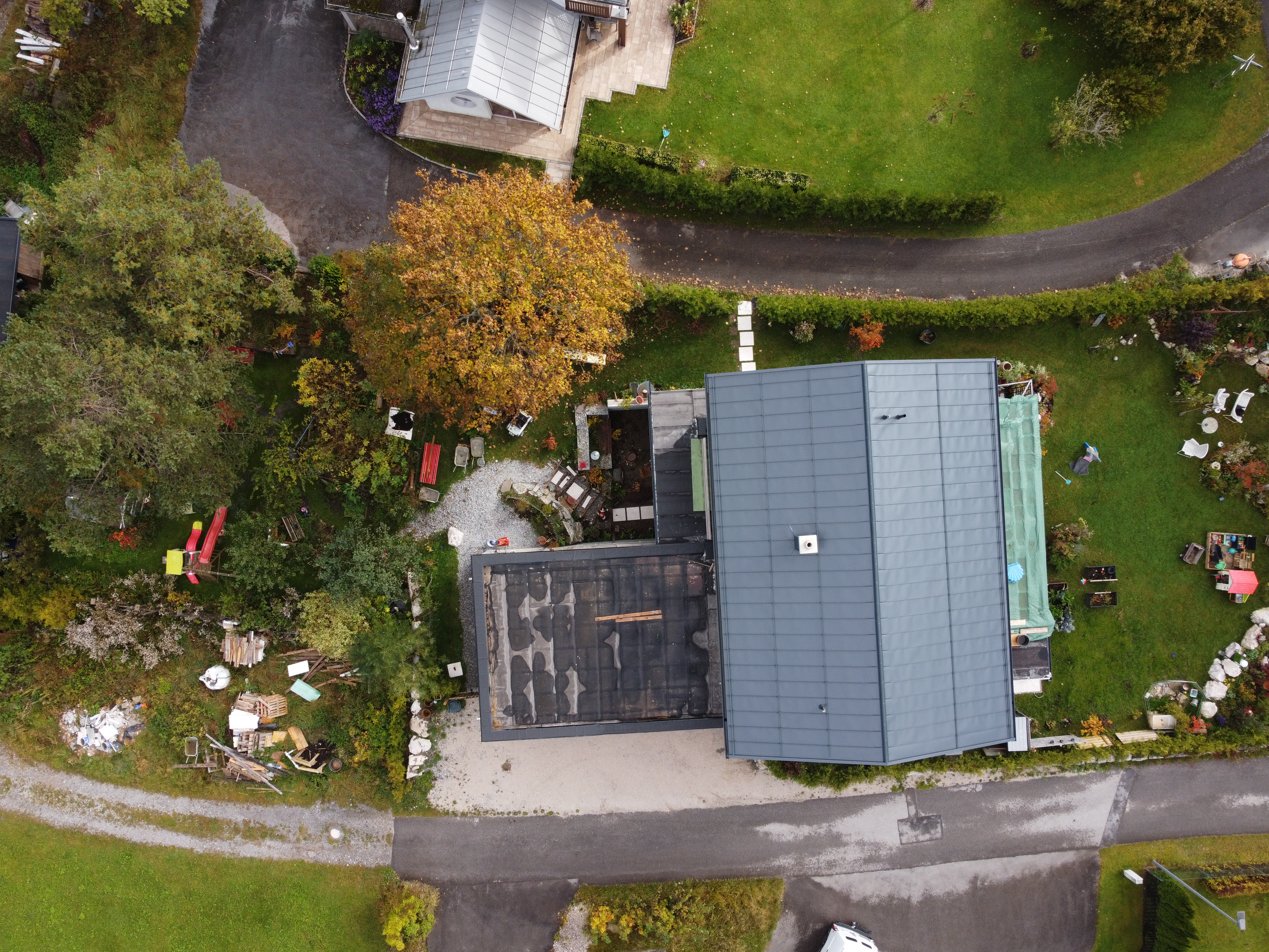 Haus G. – Drohnenaufnahme Lage